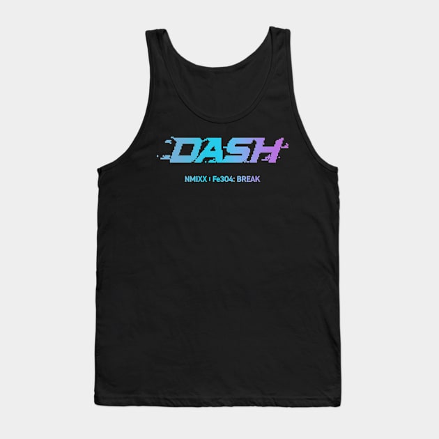 NMIXX Dash Tank Top by hallyupunch